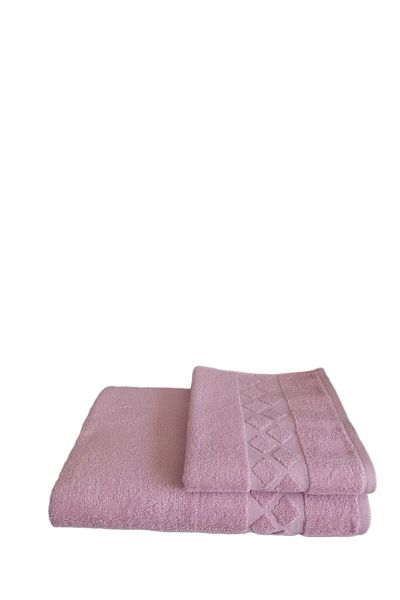 Özdilek Σετ πετσετών μπάνιου Pink Diamond - 90x150 cm και 50x90 cm