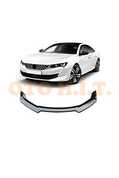 OTO H.İ.T. Peugeot 508 Uyumlu Esnek Ayarlanabilir 3 Parça Kanatlı Piano Black...