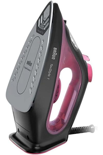 Braun Steam Iron TexStyle 1 Super Ceramic Soleplate, 2000 Watts, Light and quick, Rapid heat  SI1070