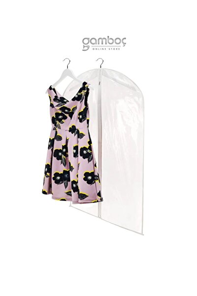 Telapack Gamboç Şeffaf Elbise Kılıfı Koruyucu Gamboç 5 Adet