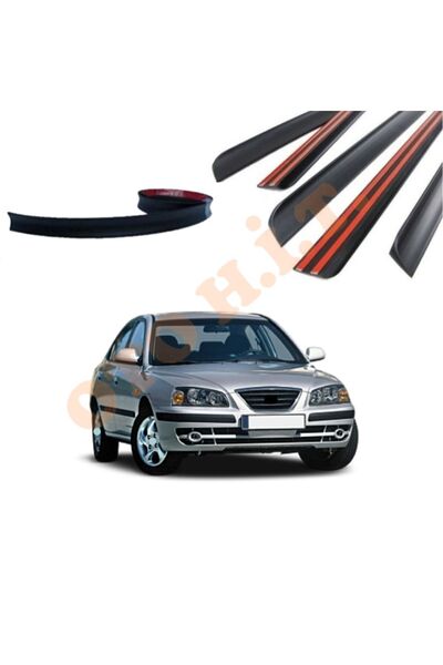 OTO H.İ.T. HYUNDAİ ELANTRA 02-06 UYUMLU BAGAJ ÜSTÜ SPOİLER MAT SİYAH