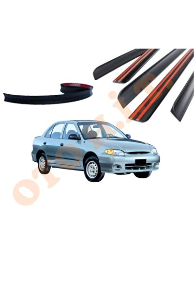 OTO H.İ.T. HYUNDAİ ACCENT YUMURTA KASA UYUMLU BAGAJ ÜSTÜ SPOİLER MAT SİYAH