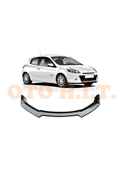 OTO H.İ.T. Renault Clio 3 Uyumlu Esnek Ayarlanabilir 3 Parça Kanatlı Piano Bl...