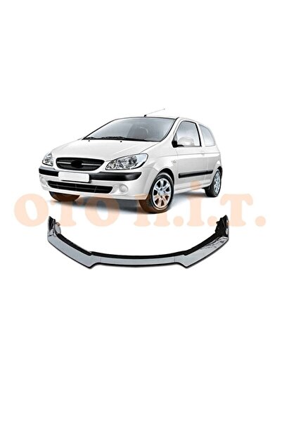 OTO H.İ.T. Hyundai Getz Uyumlu Esnek Ayarlanabilir 3 Parça Kanatlı Piano Blac...