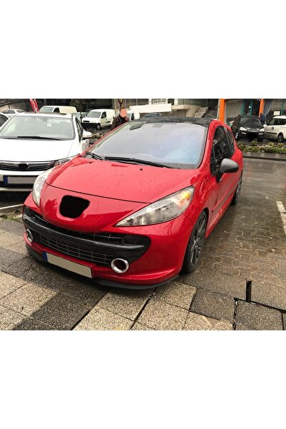 OTO H.İ.T. PEUGEOT 207 UYUMLU ÖN TAMPON EKİ CUPRA LİP MAT SİYAH BODY KİT
