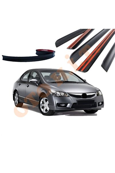 OTO H.İ.T. HONDA CİVİC FD6 UYUMLU BAGAJ ÜSTÜ SPOİLER MAT SİYAH