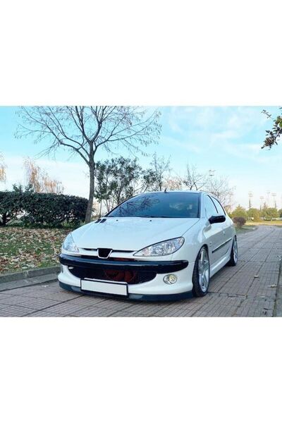 OTO H.İ.T. Peugeot 206 Uyumlu Astra H Lip 2 Parça Ön Tampon Eki 1. Sınıf Kali...