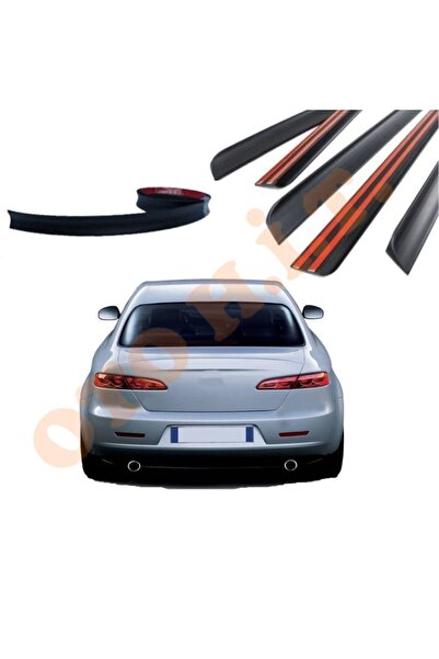 OTO H.İ.T. ALFA ROMEO 159 UYUMLU BAGAJ ÜSTÜ SPOİLER MAT SİYAH