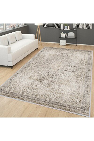 Eliana Home Dijital Baskı Yıkanabilir Kaymaz Taban Salon Halısı Ve Yolluk LNA...