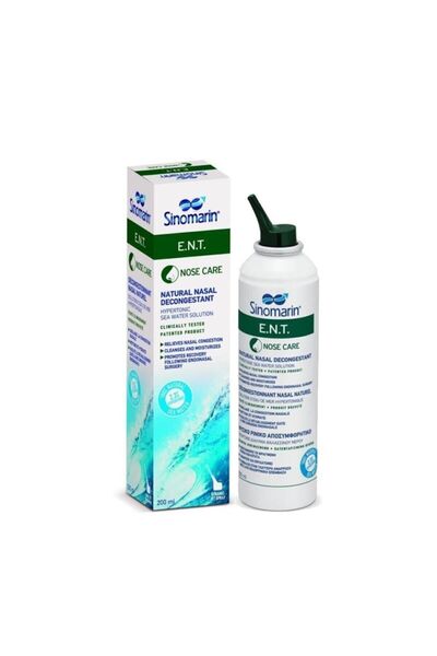 Wellcare Sinomarin E.N.T. Deniz Suyu Burun Spreyi 200 ml
