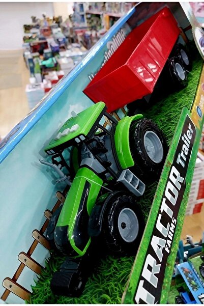 OYUNCAKSAHİLİ Traktör 3 Farklı Işıklı Ses Efektli Çiftlik Araçları Büyük Boy ...