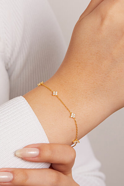 Elika Silver Kadın Minimal 925 Ayar Gümüş Bileklik