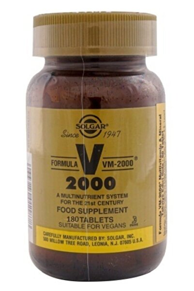 Solgar Formüla Vm 2000 180 Tablet.