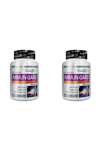 Suda Vitamin Immun-Gard Sambucus Nigra - 30 كبسولة 2 قطعة