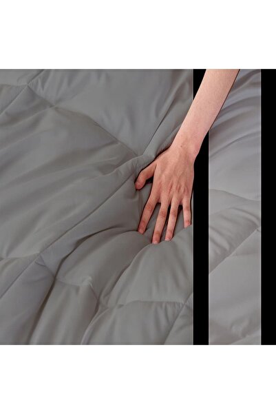 Else Dekor Двоспальний комплект постільної білизни з мікрофібри з капітоне - кольоровий візерунок з птахами, ковдра, подушка