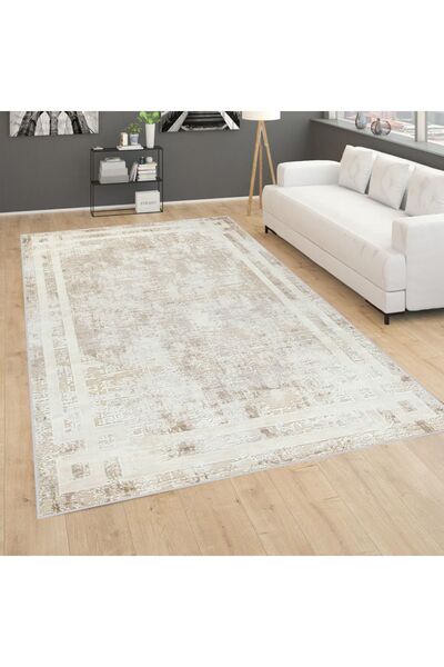 Eliana Home Dijital Baskı Yıkanabilir Kaymaz Taban Salon Halısı Ve Yolluk LNA...