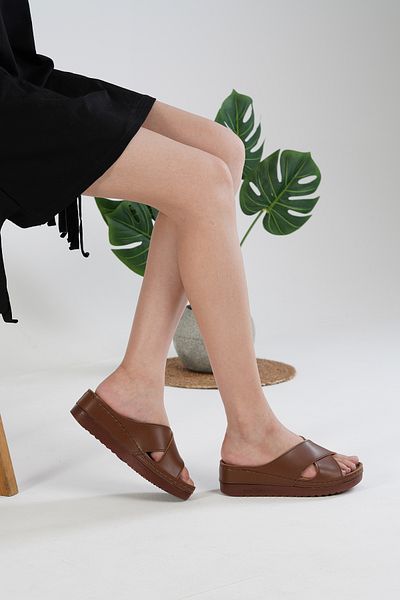 MİRA TERLİK ORTOPEDİK TERLİK VE AYAKKABI Mira Orthopedic Women's Slippers - Soft and Comfortable Daily Design, Suitable for Heel Spurs