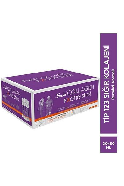 Suda Collagen Fxone Shot - Orange 60ml X 30 Step Outfit