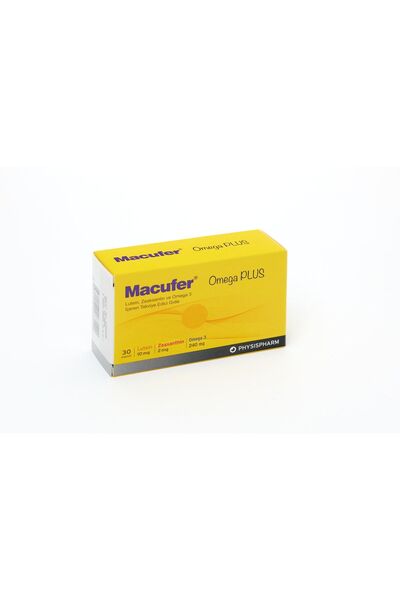 MACUFER Omega Plus 30 Kapsül