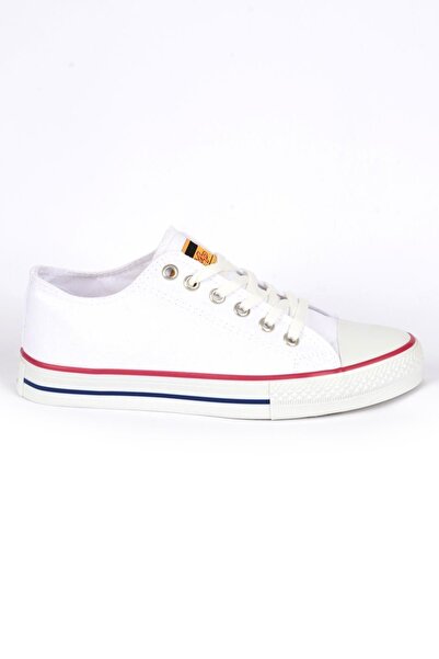 M.P. Mp 221-1842mr White Linen Men's Canvas Sneakers
