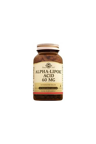 Solgar Alpha Lipoicacid 60 Mg - 30 Capsules
