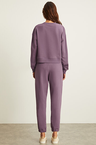 GRIMELANGE VESNA - Women's Regular Fit Purple Sweatshirt