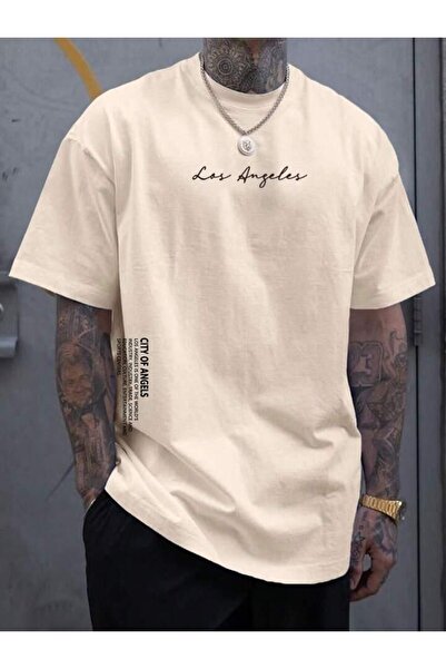 NoVibe Μπλουζάκι Los Angeles Unisex κοντομάνικο 100% βαμβάκι