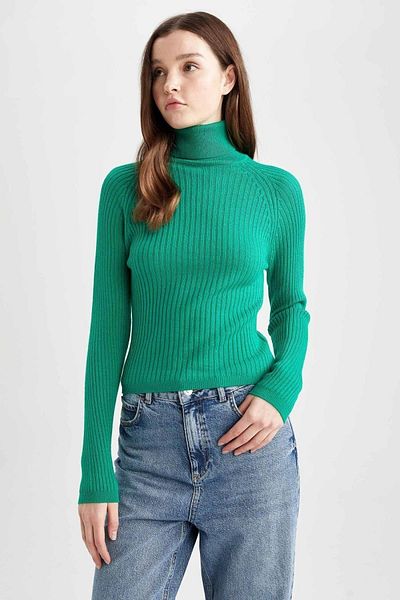 DeFacto Slim Fit garbós pulóver