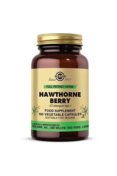 Solgar هوثورن بيري - 100 كبسولة