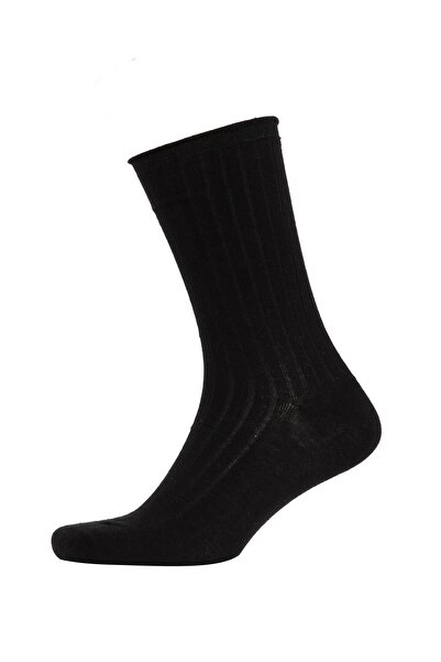 DeFacto Men's Long Cotton Socks Set of 3 - A8268axns