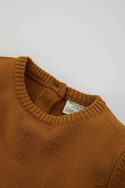 DeFacto Baby Boy Crew Neck Sweater - A5036a523au