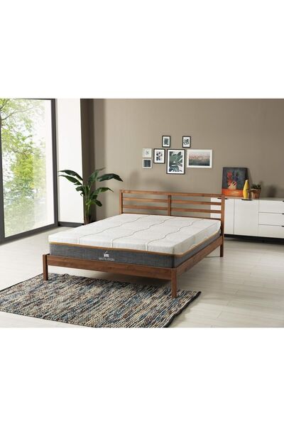 MATTCOVERS Siesta Viscolu Torba Yaylı Yatak By Bedco