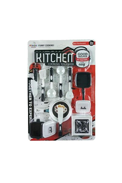 abnturk Oyuncak Yemek Pişirme Mutfak Seti Kartela