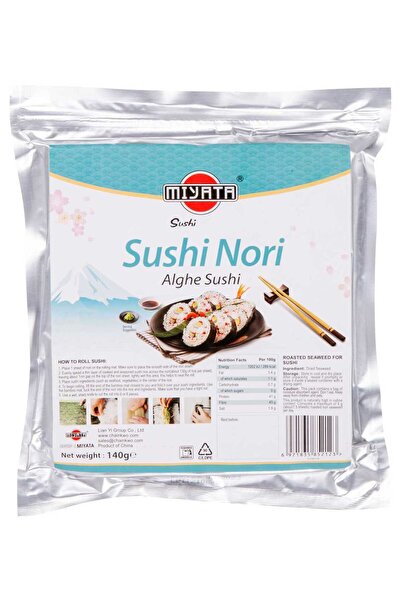 Miyata Sushi Nori Silver 140 Gr ( 50 yaprak ve üzeri)