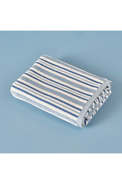 Bella Maison 100% Cotton Marine Bath Towel (90X150 cm)
