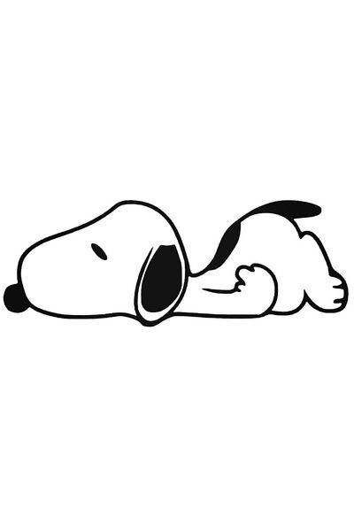 Universal Snoopy Breast Cancer Sticker Car Auto Rigging Wall Sticker 20 Cm