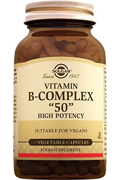 Solgar Vitamin B Complex 100 Kapsül