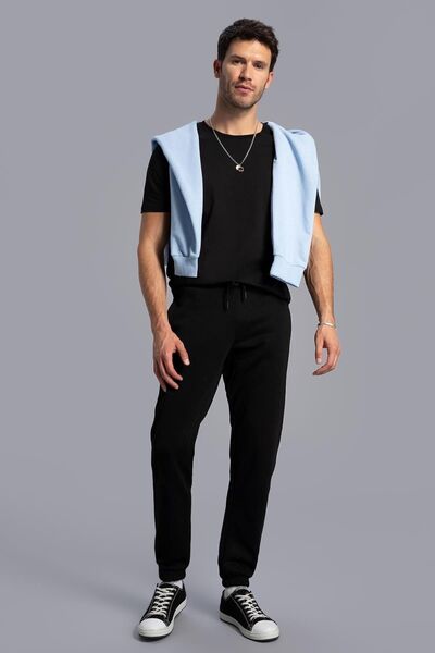 DeFacto Regular Fit Crew Neck Basic Short Sleeve Cotton Combed T-Shirt