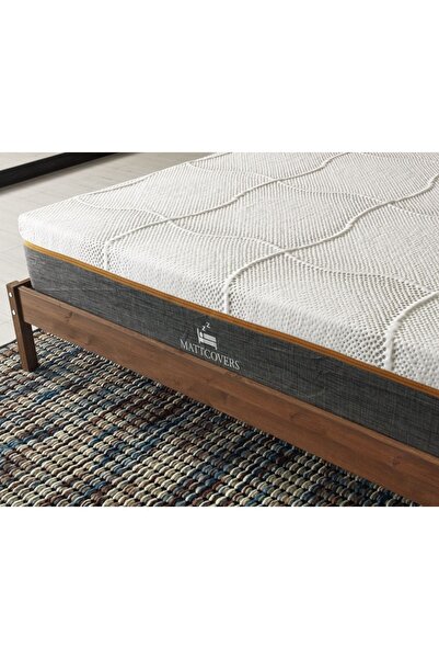 MATTCOVERS Siesta Viscolu Torba Yaylı Yatak By Bedco
