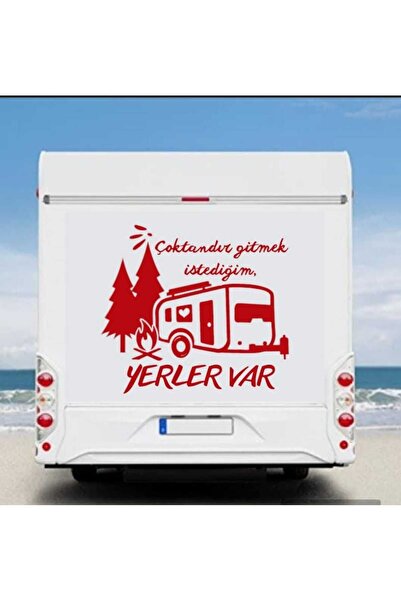 EYBA STİCKER MODEL2 Caravan - There Are Many Places I Want to Go