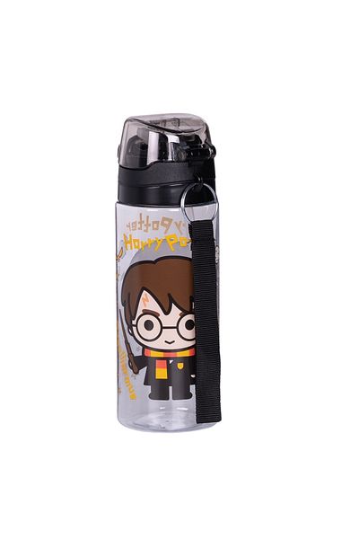 WİGGLE Harry Potter 500ml Water Bottle with Wiggle Strap and Lockable - Straw