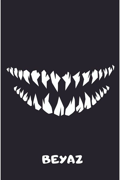 EYBA STİCKER Monster pointed tooth headlight Sticker Car, Motorcycle Headlight sticker