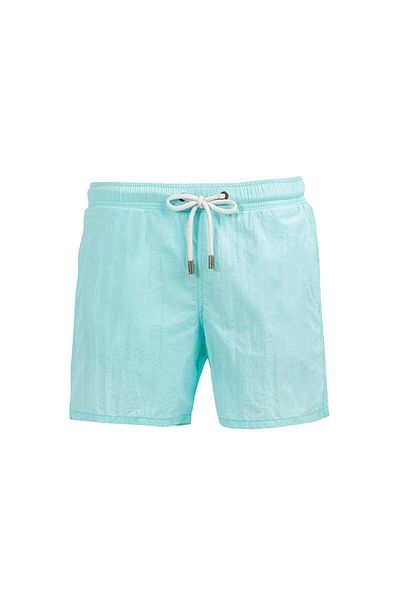 Miami Beach Blue 540 Mint Nylon Men's Shorts Swimsuit - Sort 540-MINT-NYLON