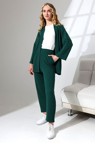 ENFİ GİYİM Enfi Twist Kimono - 2-Piece Set, Full Lycra, Loose Cut