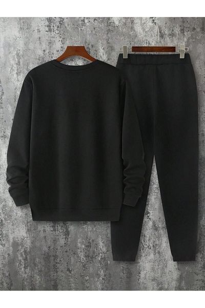 StartMore Σετ φόρμας Unisex Oversize με στάμπα με τρεις κλωστές