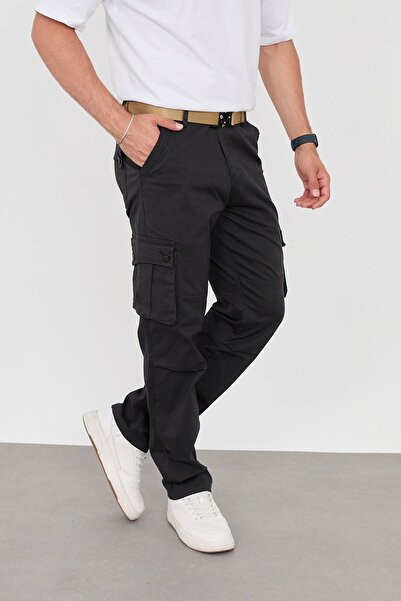 FRANKNESS JNS Новий сезон чоловічі штани-карго - зручний крій, еластична габардинова тканина