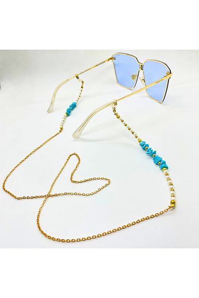 AR Chain Accessory Detailed Glasses