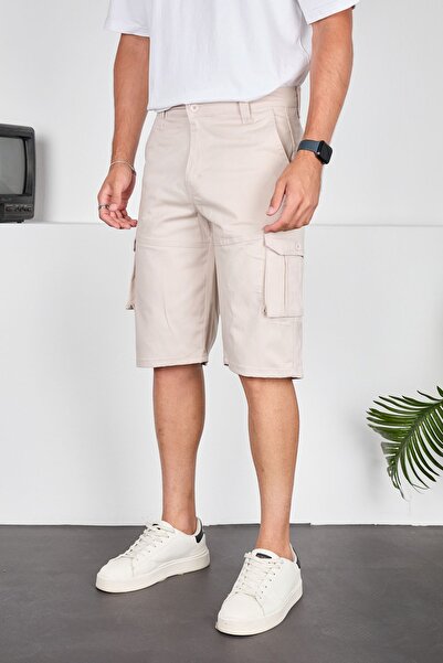 FRANKNESS JNS Erkek Kargo Cepli Şort Kapri Yeni Sezon