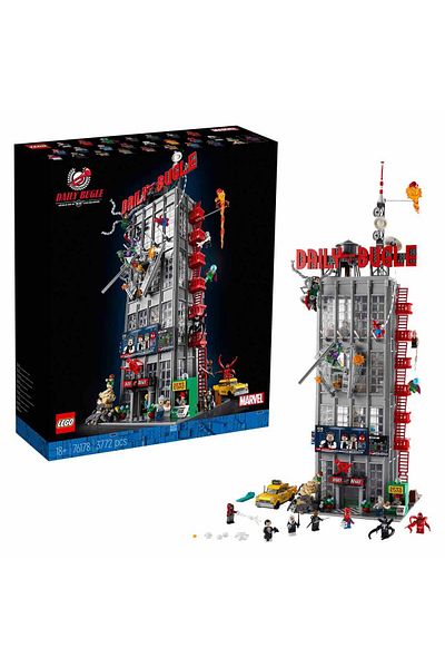 LEGO Marve L Spider-Man Daily Bugle 76178 - Think Adult Fans Construction Set