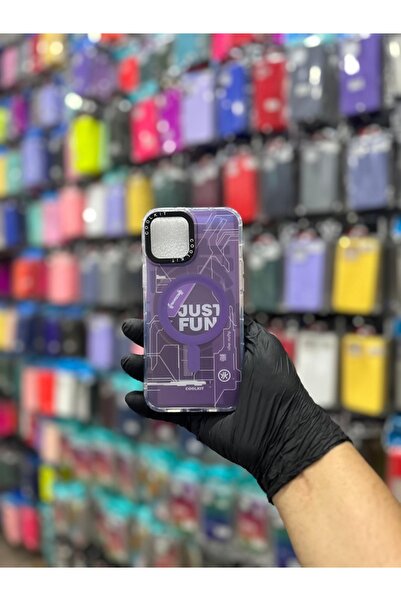 İphone 12 Pro Max  Mage Safe Matrix Özellikli Kapak CoolKıt